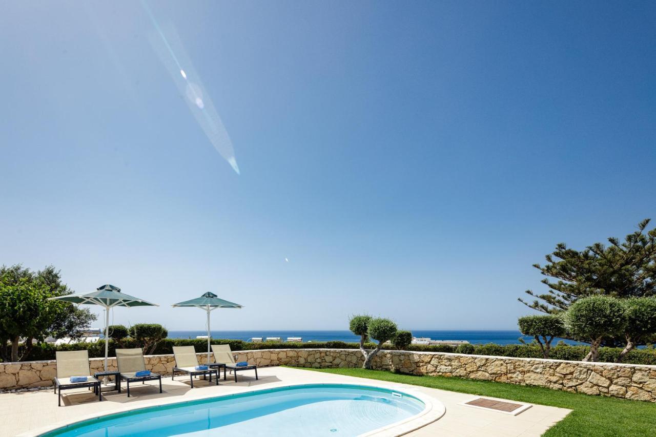 Stavromenos Villas - Private Pools & Seaview - 500M From Beach Exterior photo