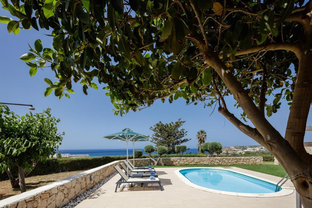 Stavromenos Villas - Private Pools & Seaview - 500M From Beach Exterior photo