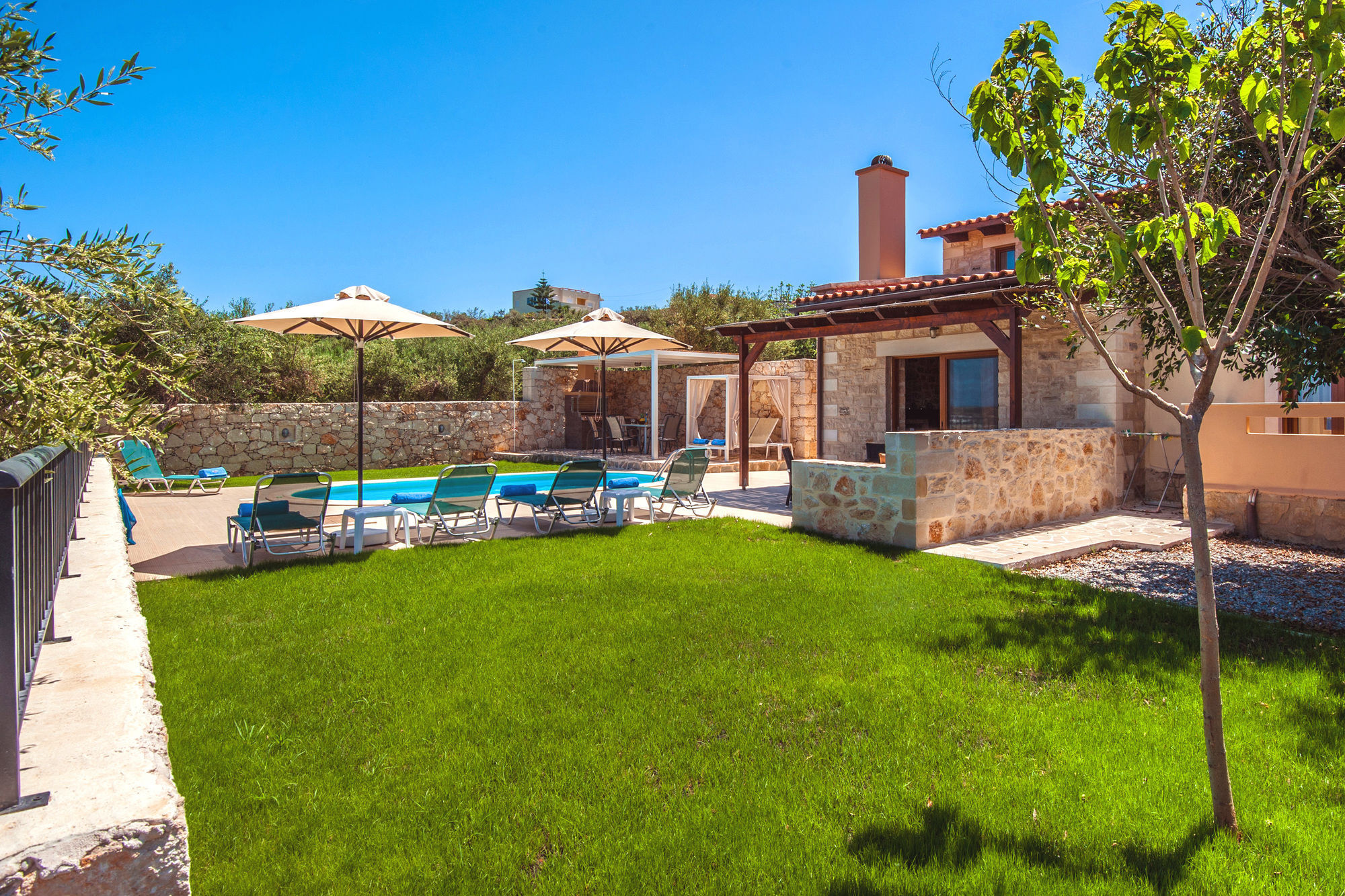 Stavromenos Villas - Private Pools & Seaview - 500M From Beach Exterior photo